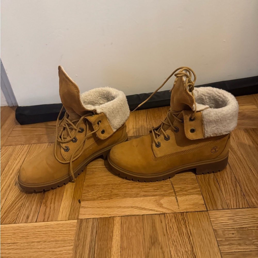 Women's Timberland® Warm-Lined Waterproof Roll-Top Boot